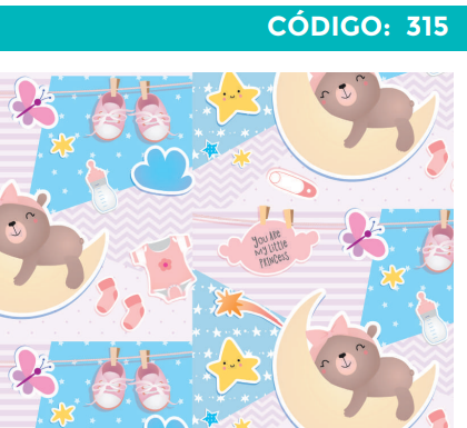 4300-315 PLIEGO DE REGALO BABY
