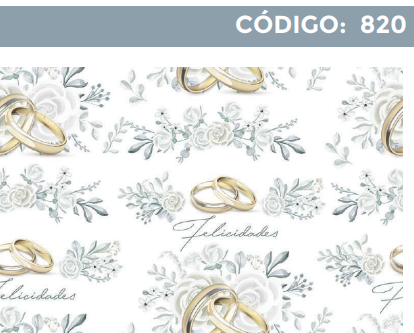 4300-820 PLIEGO DE REGALO BODA