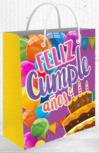 7000-502 BOLSA DE REGALO FELIZ CUMPLEAÑOS