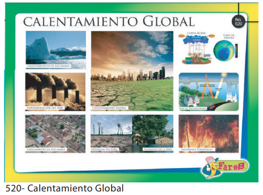 LAMINAS EDUCATIVAS CALENTAMIENTO GLOBAL