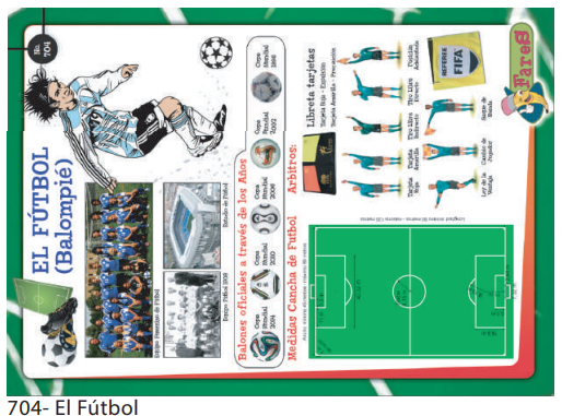 LAMINAS EDUCATIVAS EL FUTBOL