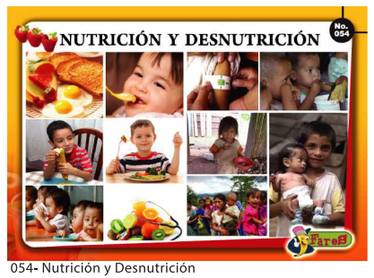 LAMINAS EDUCATIVAS NUTRICION Y DESNUTRICION