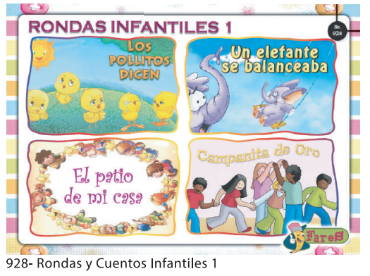 LAMINAS EDUCATIVAS RONDAS Y CUENTOS INFANT. 1