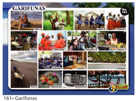 Laminas educativas Garifunas