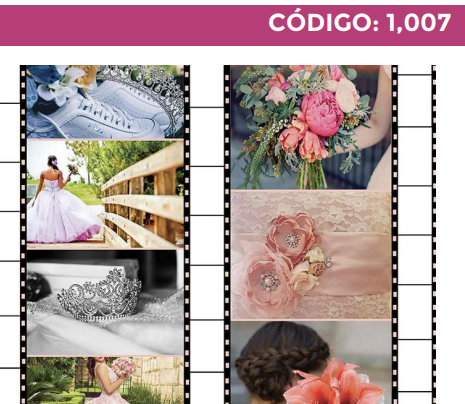 [4300-1007] 4300-1007 PLIEGO DE REGALO 15 AÑOS