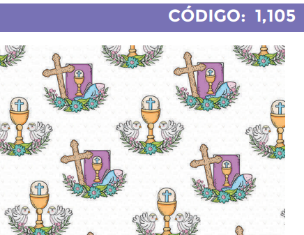 [4300-1105] 4300-1105 PLIEGO DE REGALO RELIGIOSO