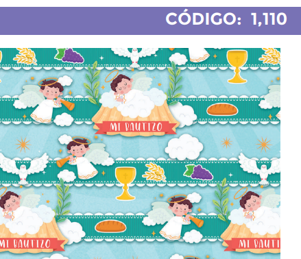 [4300-1110] 4300-1110 PLIEGO DE REGALO RELIGIOSO