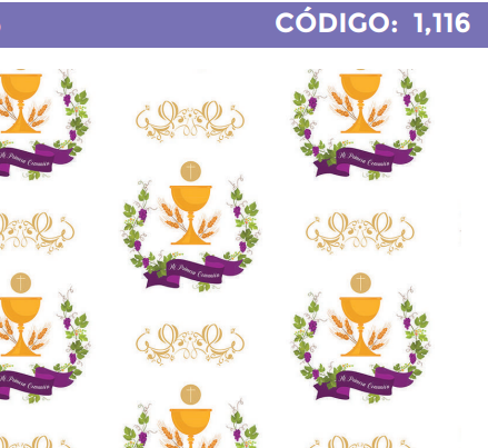 [4300-1116] 4300-1116 PLIEGO DE REGALO RELIGIOSO