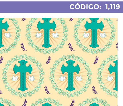 [4300-1119] 4300-1119 PLIEGO DE REGALO RELIGIOSO