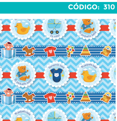 [4300-310] 4300-310 PLIEGO DE REGALO BABY