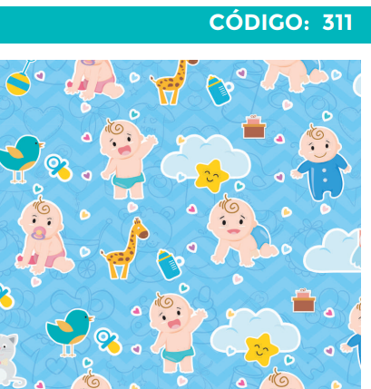 [4300-311] 4300-311 PLIEGO DE REGALO BABY