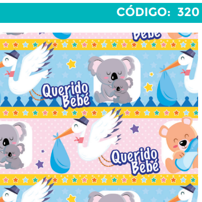 [4300-320] 4300-320 PLIEGO DE REGALO BABY