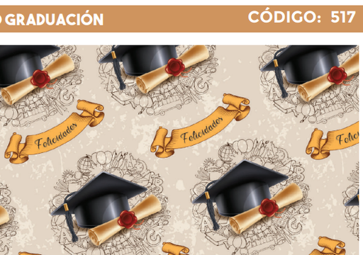 [4300-517] 4300-517 PLIEGO DE REGALO GRADUACIÓN