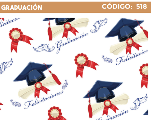 [4300-519] 4300-519 PLIEGO DE REGALO GRADUACIÓN