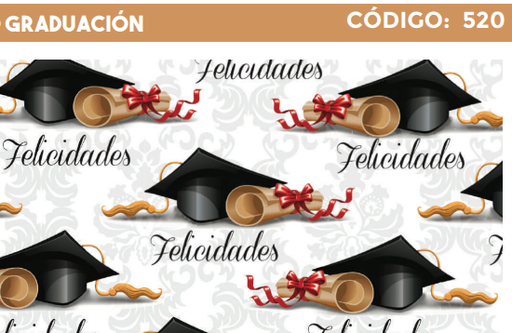 [4300-520] 4300-520 PLIEGO DE REGALO GRADUACIÓN