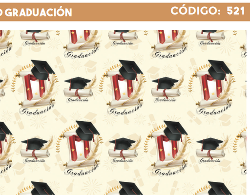 [4300-521] 4300-521 PLIEGO DE REGALO GRADUACIÓN