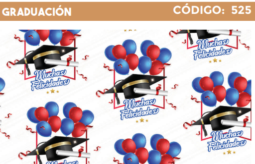 [4300-525] 4300-525 PLIEGO DE REGALO GRADUACIÓN