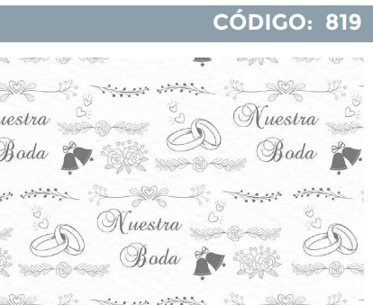 [4300-819] 4300-819 PLIEGO DE REGALO BODA