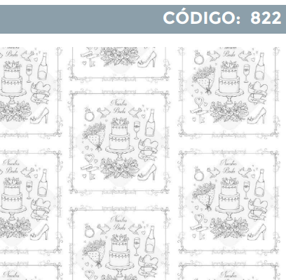 [4300-822] 4300-822 PLIEGO DE REGALO BODA
