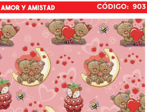[4300-903] 4300-903 PLIEGO DE REGALO AMOR Y AMISTAD