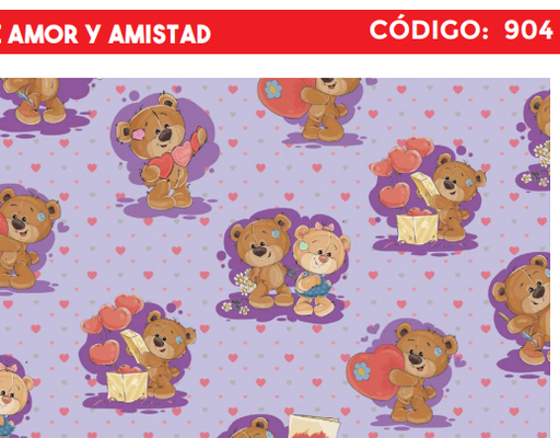 [4300-904] 4300-904 PLIEGO DE REGALO AMOR Y AMISTAD
