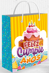 [7000-501] 7000-501 BOLSA DE REGALO FELIZ CUMPLEAÑOS