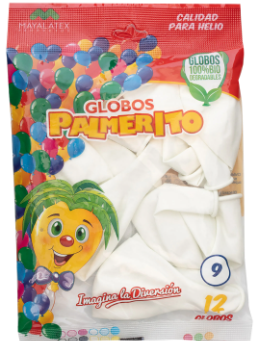 [GP-22] GLOBO #9 PALMERITO BLANCO 