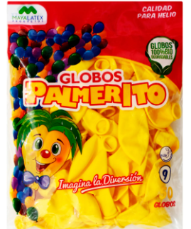 [GP-01] GLOBO #9 PALMERITO AMARILLO
