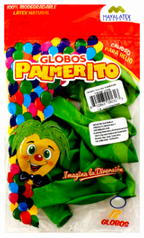 [GP-8] GLOBO #9 PALMERITO VERDE CLARO