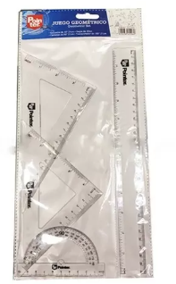 [RU-2218] JUEGO GEOMETRICO POINTER MEDIANO TRANSPARENTE FX144