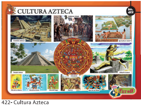 [F422] LAMINAS EDUCATIVAS CULTURA AZTECA