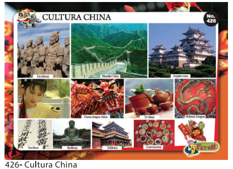 [F426] LAMINAS EDUCATIVAS CULTURA CHINA