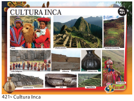 [F421] LAMINAS EDUCATIVAS CULTURA INCA