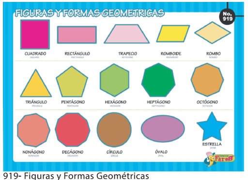 [F919] LAMINAS EDUCATIVAS FIGURAS Y FORMAS GEOMETRICAS