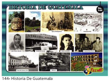 [F144] LAMINAS EDUCATIVAS HISTORIA DE GUATEMALA