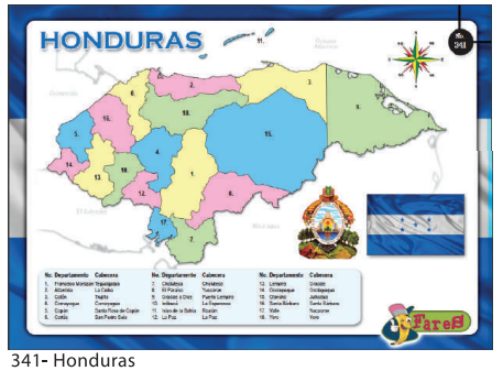 [F341] LAMINAS EDUCATIVAS HONDURAS
