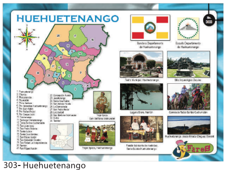[F303] LAMINAS EDUCATIVAS HUEHUETENANGO