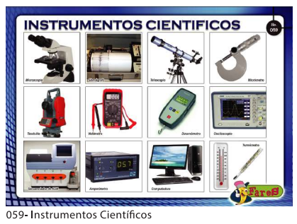 [F59] LAMINAS EDUCATIVAS INSTRUMENTOS CIENTIFICOS