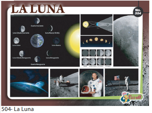 [F504] LAMINAS EDUCATIVAS LA LUNA
