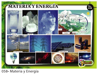 [F58] LAMINAS EDUCATIVAS LA MATERIA Y ENERGIA