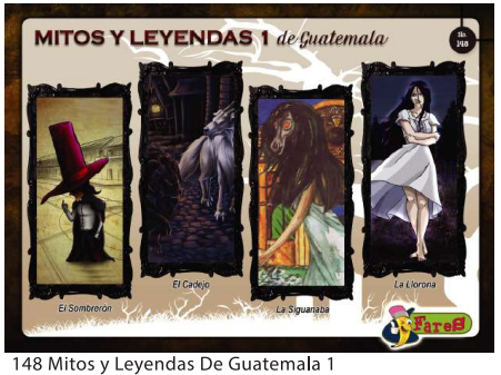 [F148] LAMINAS EDUCATIVAS MITOS Y LEYENDAS DE GUATEMALA 1