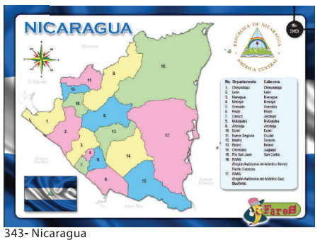 [F343] LAMINAS EDUCATIVAS NICARAGUA