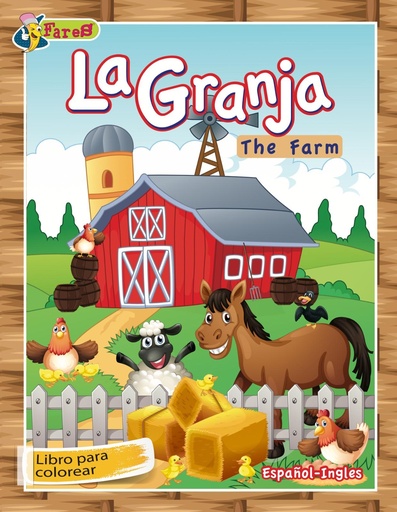 [1030-2] LIBRO COLOREAR LA GRANJA PX12UND.