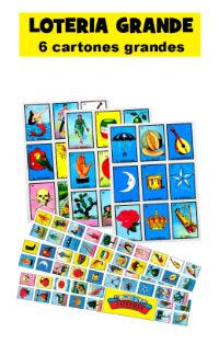 [5020-4] LOTERIA MEX-GRANDE (6 CARTONES)
