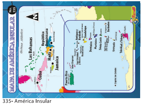 [F335] Laminas Educativas - F-335 America Insular