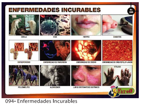 [F94] Laminas Educativas Enfermedades incurables
