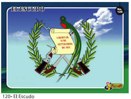 [F120] Laminas educativas El Escudo