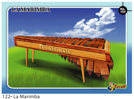 [F122] Laminas educativas La Marimba