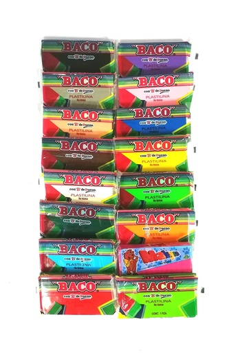 [4230-5] PLASTCINA MARQUETA ROJO