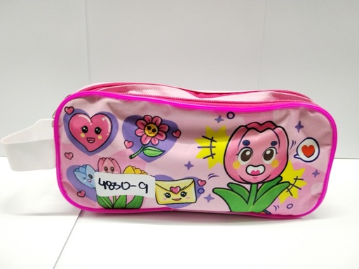[4830-09] PORTALAPIZ RECTANGULAR NIÑA 2 ZIPPER